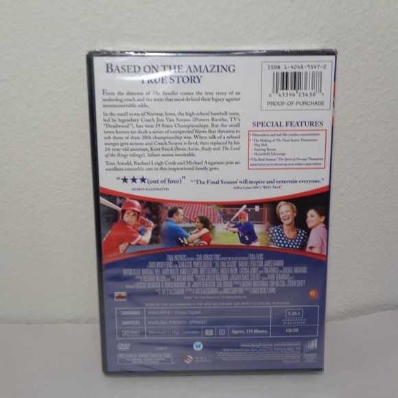 THE FINAL SEASON New DVD Widescreen Sean Astin - Picture 2 of 4